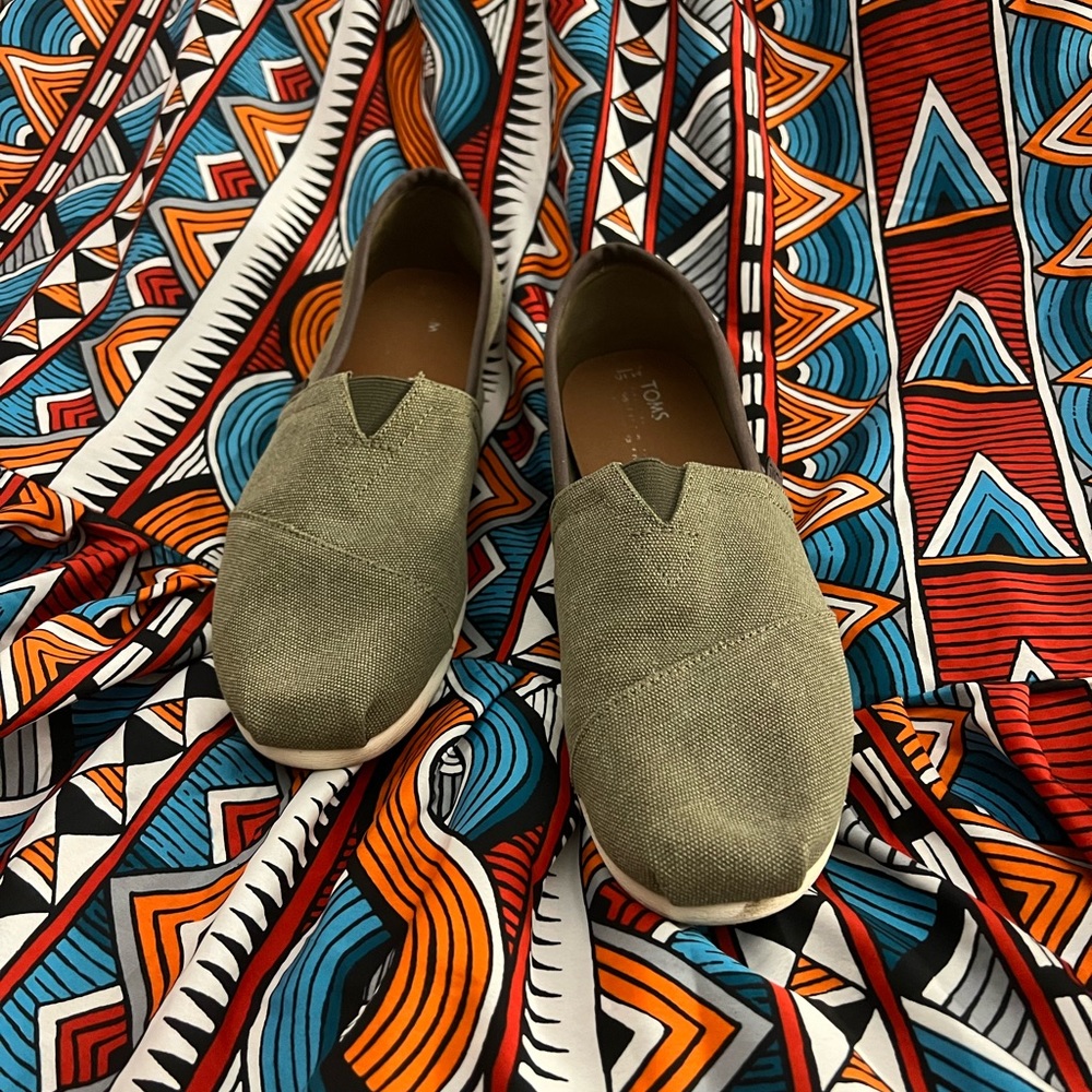 Toms Slip on canvas shoe